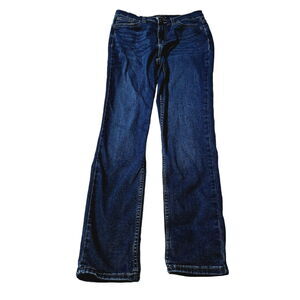 Calvin Klein Womens Jeans Blue Size 8 Cotton Blend High Rise Skinny Pockets